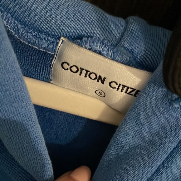 Cotton Citizen Women’s Hoodie / sweatshirt in faded blue, size small - Picture 4 of 7